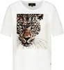 monari T-Shirt Creme Größe 40 mit Leoparden-Print und Produktbild-Vorschau 1