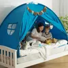 YEERSWAG Twin Bettzelt Kinderbett Baldachin Spielzelt mit Produktbild-Vorschau 2
