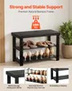 SucceBuy panca portascarpe in bambù (703 x 288 x 451 mm), Anteprima dell’immagine prodotto 3