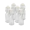 Mini Glas-Bügelflaschen – Set mit 6 – 70 ml – Luftdicht mit Produktbild-Vorschau 1