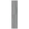 vidaXL Bücherregal/Raumteiler Grau Sonoma 100x30x135 cm Produktbild-Vorschau 4