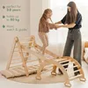 Structure d'escalade Montessori 5 en 1 pour les tout-petits Voir les images du produit 3