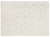 BELIANI Tagesdecke Cremeweiß 130 x 180 cm Marmor-Design Produktbild-Vorschau 5
