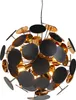 A close-up studio shot of a modern chandelier. Podgląd zdjęcia produktu
