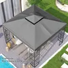 Outsuuny Náhradní střecha na altán 3x3m Vodotěsná střecha Náhled obrázku produktu 9