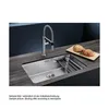 BLANCO ETAGON 700-U Unterbauspüle / Edelstahl / Seidenglanz Produktbild-Vorschau 5