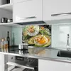 Küchenrückwand Spritzschutz Glas mit Motiv Avocado Produktbild-Vorschau 2