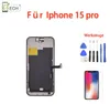 Für iPhone 15 Pro LCD Display Touchscreen Schutzglas Produktbild-Vorschau 1