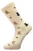 Damen Thermo Alpaka-Woll-Socken mit Katzenmotiv im 3er Pack Produktbild-Vorschau 2