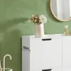 SoBuy Schuhschrank schmal mit 4 Klappen platzsparender Produktbild-Vorschau 6