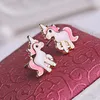 Einhorn Schmuckset: Rosa Einhorn/Pferd für Damen und Produktbild-Vorschau 3