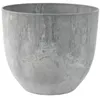 Ter Steege Pflanztopf - betongrau - Kunststoff - 28 x 24 cm Produktbild-Vorschau 1