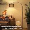 Stojací lampa ZMH 181 cm, oblouková lampa 40 W, stojací Náhled obrázku produktu 5