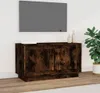 vidaXL TV Schrank Räuchereiche 80x35x45 cm Holzwerkstoff - Produktbild-Vorschau 2