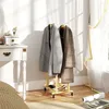 HOMCOM kledingrek met wielen, garderobestandaard met Productafbeelding-voorbeeld 2