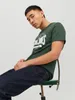 JACK & JONES 2-er Set T-Shirt Rundhals Logo Print Shirt Produktbild-Vorschau 5
