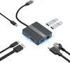 USB C Hub 7in1 Adapter 2x HDMI 4K 60Hz 100W PD Schnellladen Produktbild-Vorschau 1