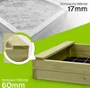 Sandkasten XXL Bär Bohlen aus Kiefernholz 60 mm imprägniert Produktbild-Vorschau 4