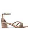 s.Oliver Damen Sandalette Sandale Strass Metallic Karree Produktbild-Vorschau 11