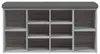 vidaXL Lavice na boty šedá Sonoma 102x32x50 cm Materiál na Náhled obrázku produktu 4