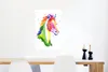 MuchoWow® Poster Pferd - Regenbogen - Weiß - Mädchen - Produktbild-Vorschau 5
