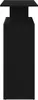 A black reception desk shown from the front. Anteprima dell’immagine prodotto