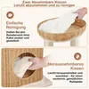 Yaheetech Kratzbaum aus PE-Rattan 71,5 cm, stabiler Produktbild-Vorschau 5
