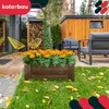 KOTARBAU® Fioriera da Esterno in Legno di Pino 60 x 39 x 30 Anteprima dell’immagine prodotto 2