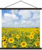 MuchoWow® Textilposter Sonnenblumen - Blumen - Wolken - Produktbild-Vorschau 1
