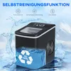 HOMCOM Eiswürfelmaschine Ice Maker 9 Eiswürfel in 8 Min., Produktbild-Vorschau 6