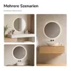EMKE Specchio da bagno a LED rotondo da 80 cm con Anteprima dell’immagine prodotto 7