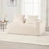 okwish Zweisitzer Sofa Liegesessel Chaiselongue Relaxsofa Produktbild-Vorschau 3
