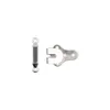 Prym Hosenhaken und Rockhaken silberfarbig 12 mm 2 Stück   Produktbild-Vorschau 4