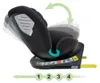 XOMAX Kindersitz drehbar 360°, ISOFIX I mitwachsend I 0-36 Produktbild-Vorschau 19