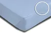 Spannbettlaken Spannbetttuch hellblau 140x200 cm - 160x200 Produktbild-Vorschau 3