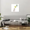 Bilder auf glas - Einteilig - Häschen Luftballons Kinder - Produktbild-Vorschau 6