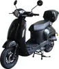 Motorroller Massimo 50ccm 45 km/h Euro 5, schwarz mit Top Produktbild-Vorschau 7