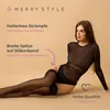 Merry Style Damen halterlose Mikrofaser 40 DEN Strümpfe mit Produktbild-Vorschau 3