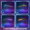 Gamingtisch L-förmiger Gaming Schreibtisch, 122x82cm Produktbild-Vorschau 8