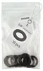 tecuro 10 x Gummidichtung 3/8" (8 x 14,5 x 2 mm) für Produktbild-Vorschau 1