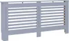 vidaXL Obložení radiátoru antracit 172x19x81,5 cm MDF Náhled obrázku produktu 1