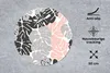 MuchoWow® Mauspad Mousepad Monstera - Pastell - Blätter Produktbild-Vorschau 3