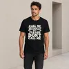 Camiseta negra "Call Me Antisocial But Please Don't Call Me Vista previa de la imagen del producto 3