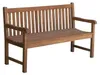 Milani Home - panca da giardino in teak 3 posti con Anteprima dell’immagine prodotto 3