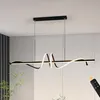 JDONG LED-Pendelleuchte, 90cm Schwarze Spirale Produktbild-Vorschau 1