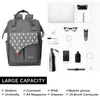 JOSEKO Rucksack Tasche Daypack Dark Gray - Praktisch und Produktbild-Vorschau 10