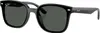 A pair of black sunglasses shown from a front-diagonal angle against a white background. Produktbild-Vorschau