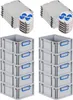 SuperSparSet 10x Eurobox NextGen Color mit Auflagedeckel Produktbild-Vorschau 1