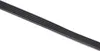 A black ribbed belt on a white background. Produktbild-Vorschau