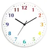 ARTland Glas Wanduhr Quarzuhr - 12 Ziffern / schwarzer Produktbild-Vorschau 2